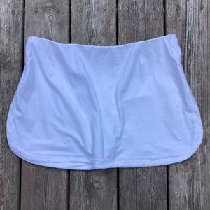 White Nike Tennis Skirt Womens XL